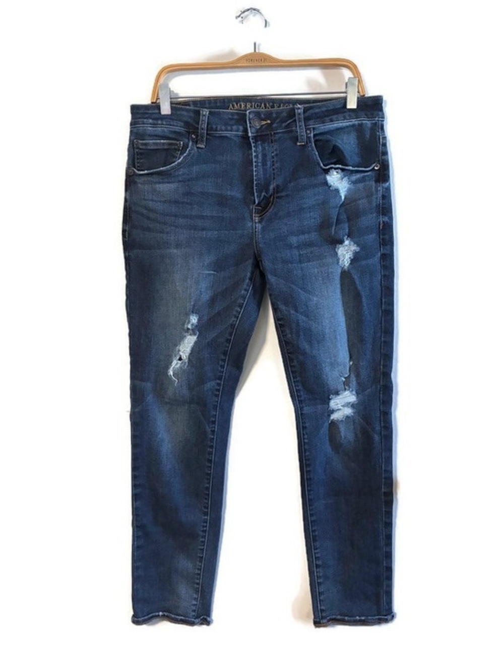 American Eagle Outfitters Extreme Flex Distressed Men’s Skinny Jeans size 34x30